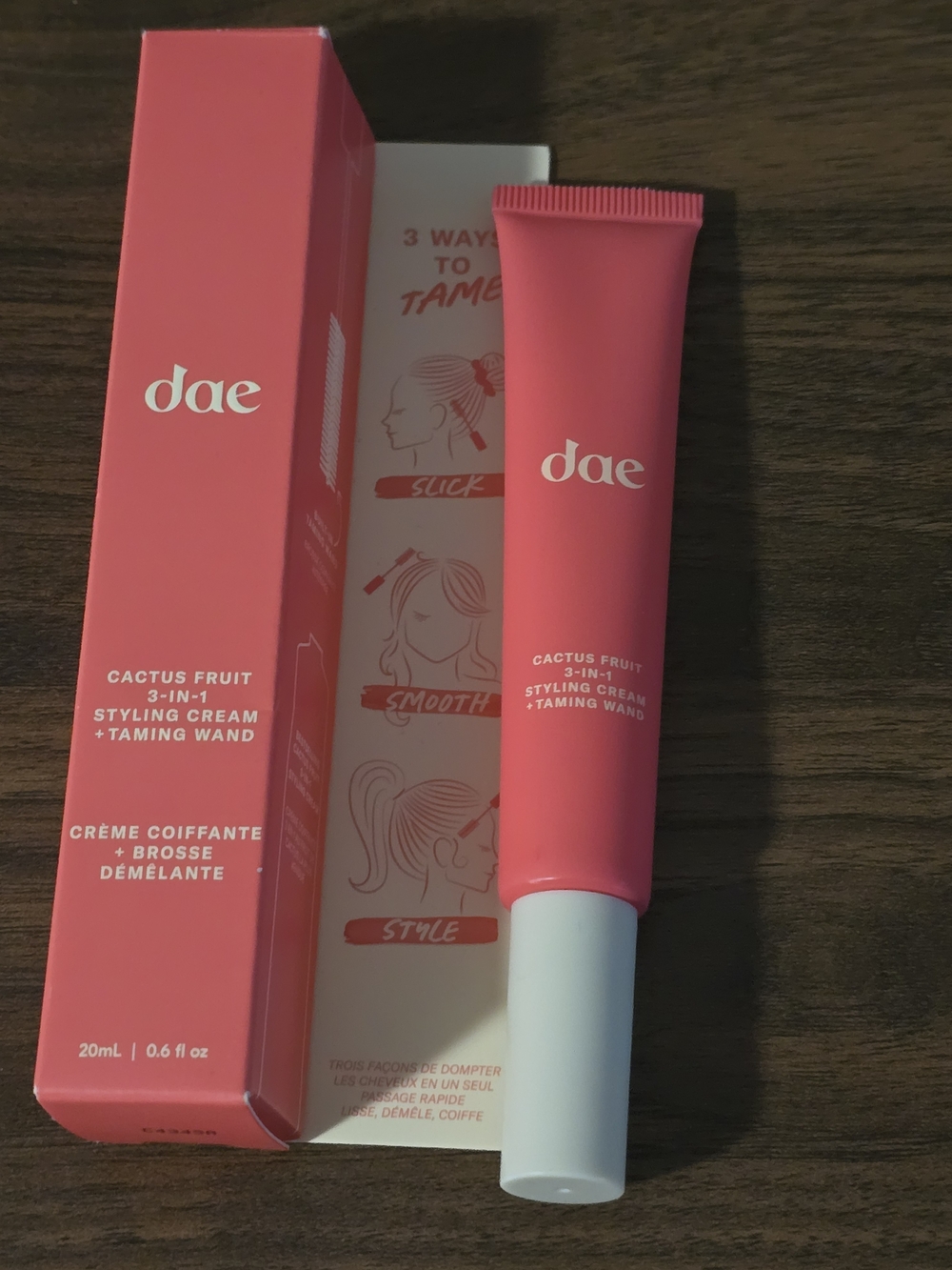 Dae Cactus Fruit 3-in-1 Styling Cream Taming Wand 20ml New